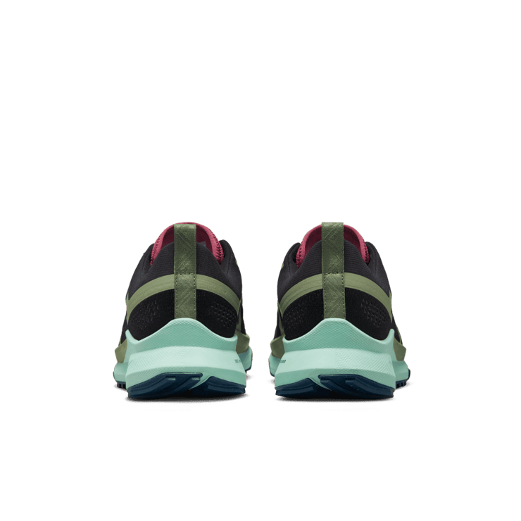 Nike React Pegasus Trail 4 Black Mint Foam Alligator Angle 3