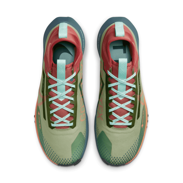 Nike React Pegasus Trail 4 Gore-Tex Alligator Orange Trance Angle 1