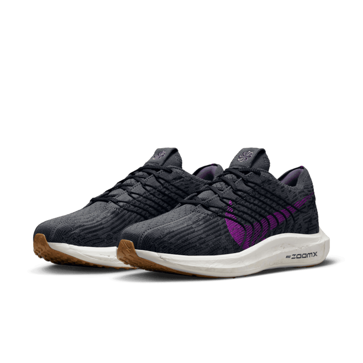Nike Pegasus Turbo Next Nature Black Vivid Purple Angle 2