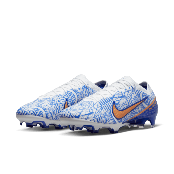 Nike Zoom Mercurial Vapor 15 Elite FG Pro CR7 Azulejo Angle 2