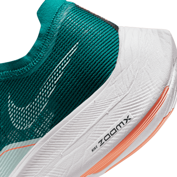 Nike ZoomX Vaporfly Next% 2 Bright Spruce Peach Cream Angle 5