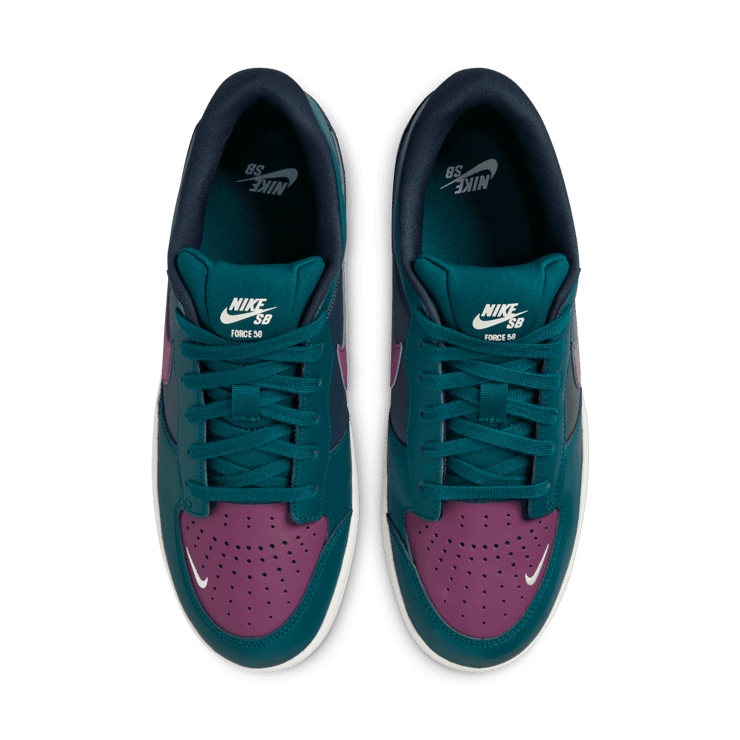 Nike SB Force 58 Premium Midnight Turquoise Viotech Angle 1