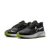 Nike Air Zoom Pegasus 39 Shield Black Dark Smoke Grey Volt Angle 2