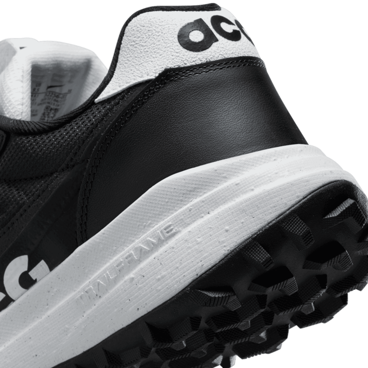Nike ACG Lowcate Black White Angle 6