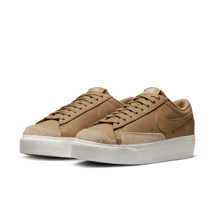 Nike Blazer Low Platform Dark Driftwood (W) Angle 2