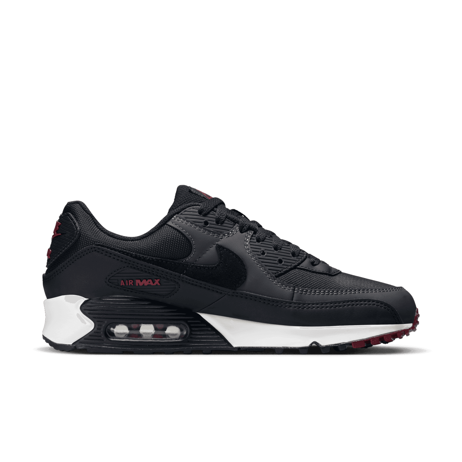 nike air max anthracite black team red