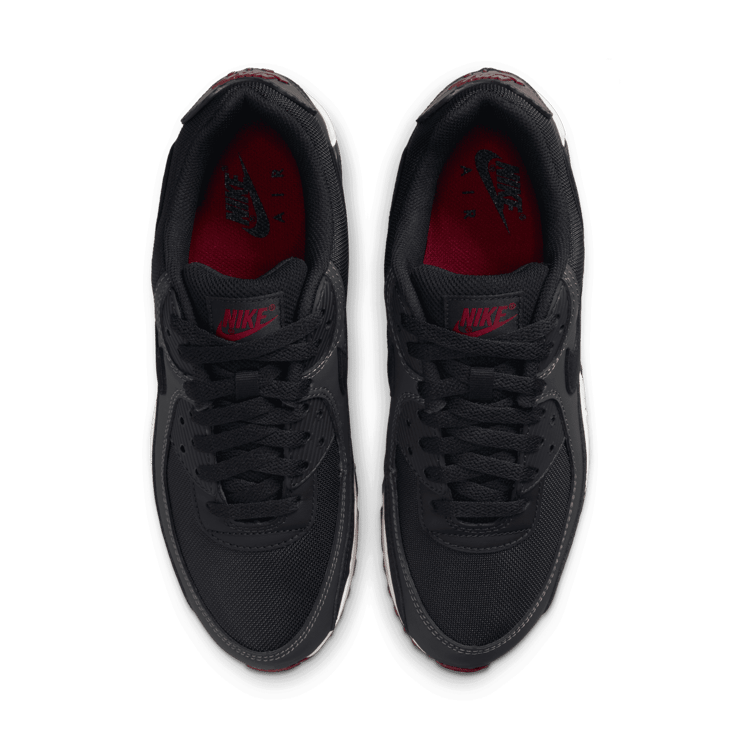 Nike Air Max 90 Anthracite Team Red Angle 2