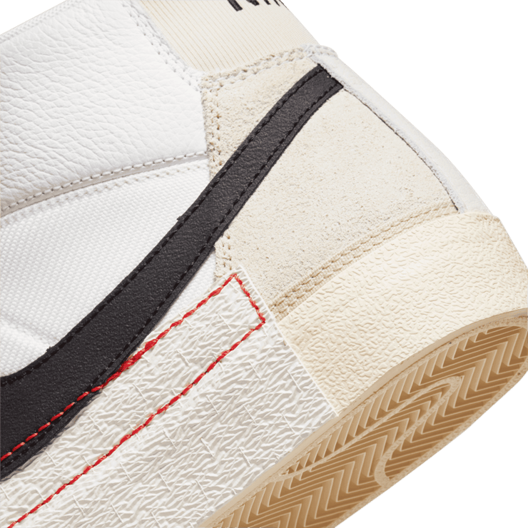 Nike Blazer Mid 77 Pro Club White Black Light Bone Summit White Angle 6