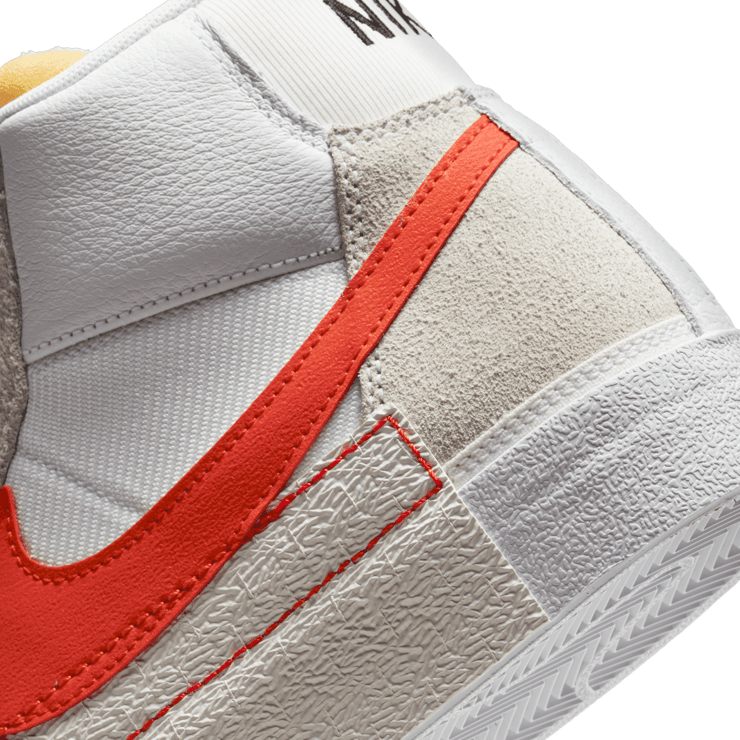 Nike Blazer Mid 77 Remastered Pro Club Habanero Red Angle 6