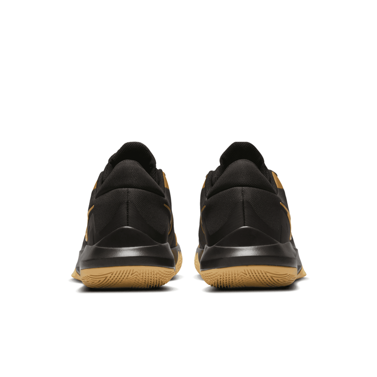 Nike Precision 6 Black Metallic Gold Angle 4