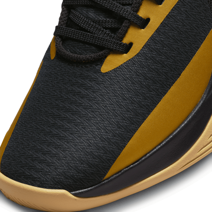 Nike Precision 6 Black Metallic Gold Angle 5