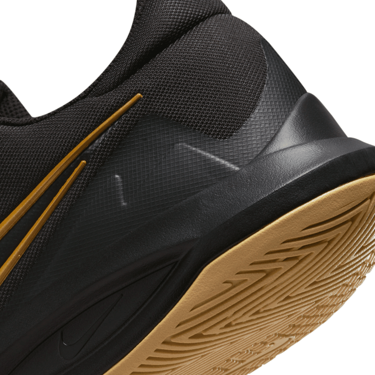 Nike Precision 6 Black Metallic Gold Angle 6