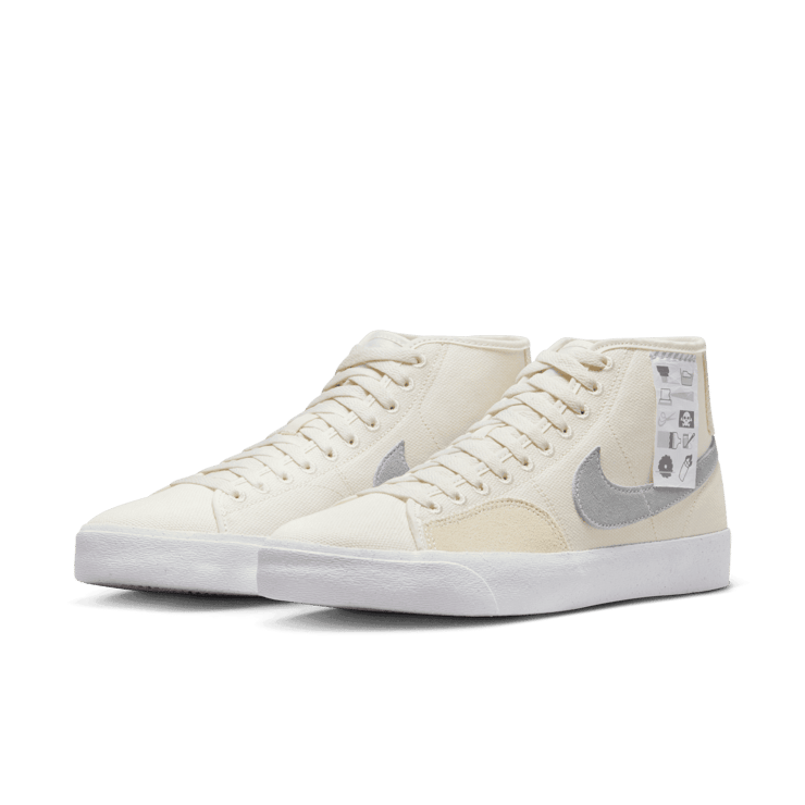Nike SB Blazer Court MID Premium SOU Summit White Angle 2
