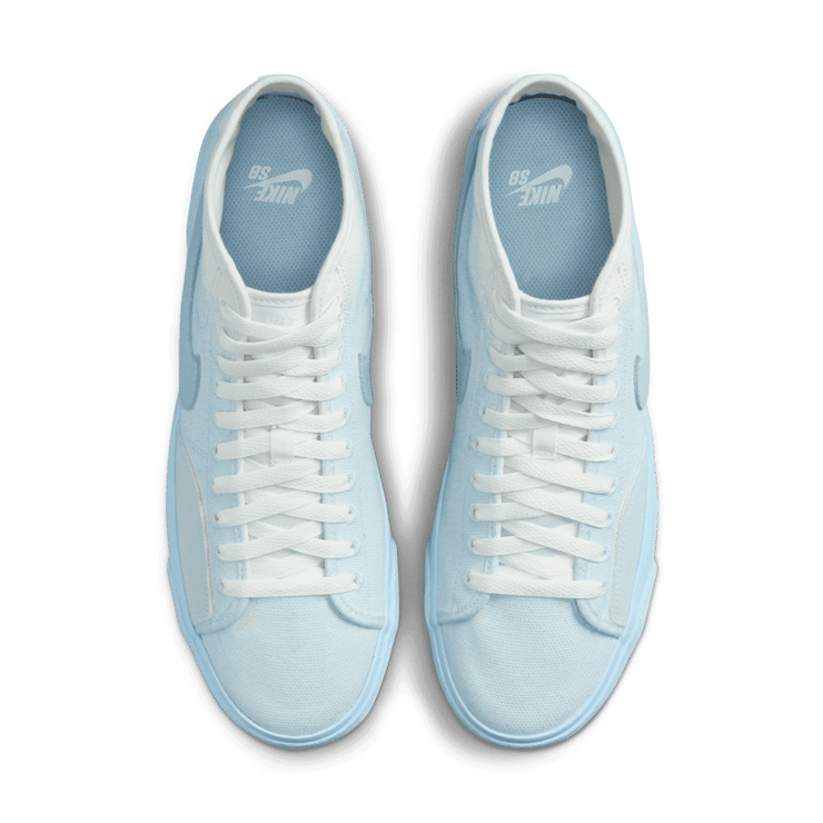 Nike SB Blazer Court Mid PRM Celestine Blue Angle 1
