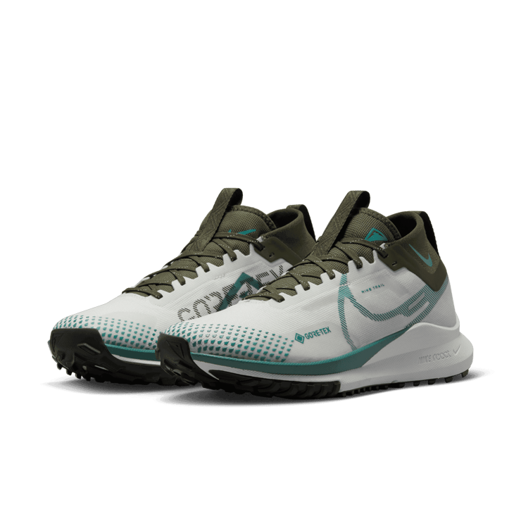 Nike React Pegasus Trail 4 Gore-Tex Olive Green Angle 2