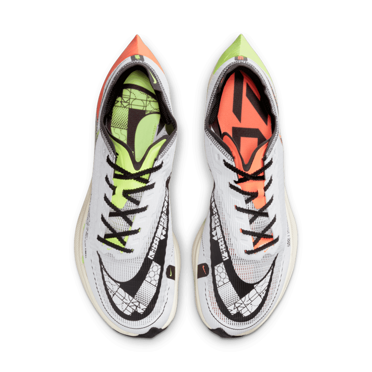 Nike ZoomX Vaporfly Next% 2 Coconut Milk Ghost Green Bright Crimson Angle 1