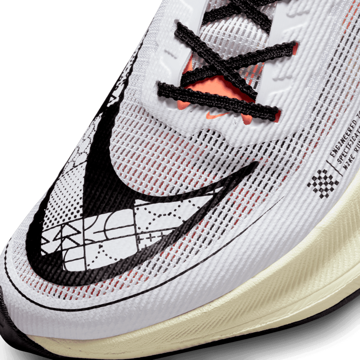 Nike ZoomX Vaporfly Next% 2 Coconut Milk Ghost Green Bright Crimson Angle 4