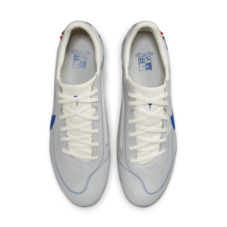 Nike Tiempo Legend 9 Elite MI FG Montebelluna Leather White Game Royal Angle 2