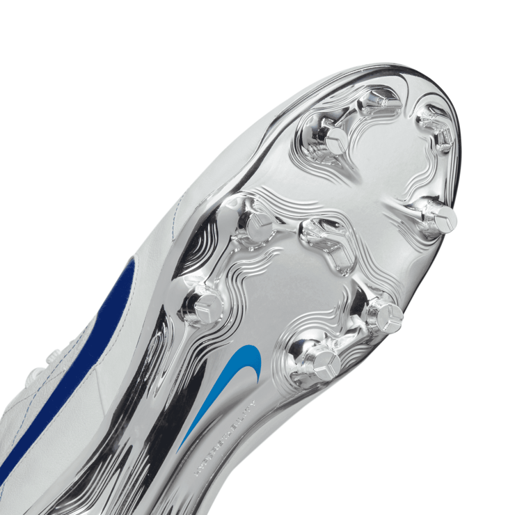 Nike Tiempo Legend 9 Elite MI FG Montebelluna Leather White Game Royal Angle 5