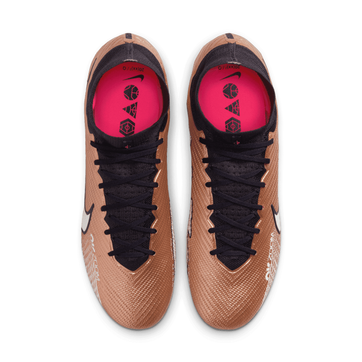 Nike Zoom Mercurial Superfly 9 Elite FG Generations Pack Metallic Copper Angle 1