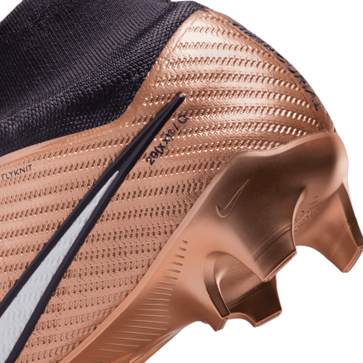 Nike Zoom Mercurial Superfly 9 Elite FG Generations Pack Metallic Copper Angle 6