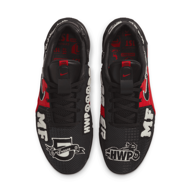 Nike Metcon 8 MF Mat Fraser Black Red Angle 1