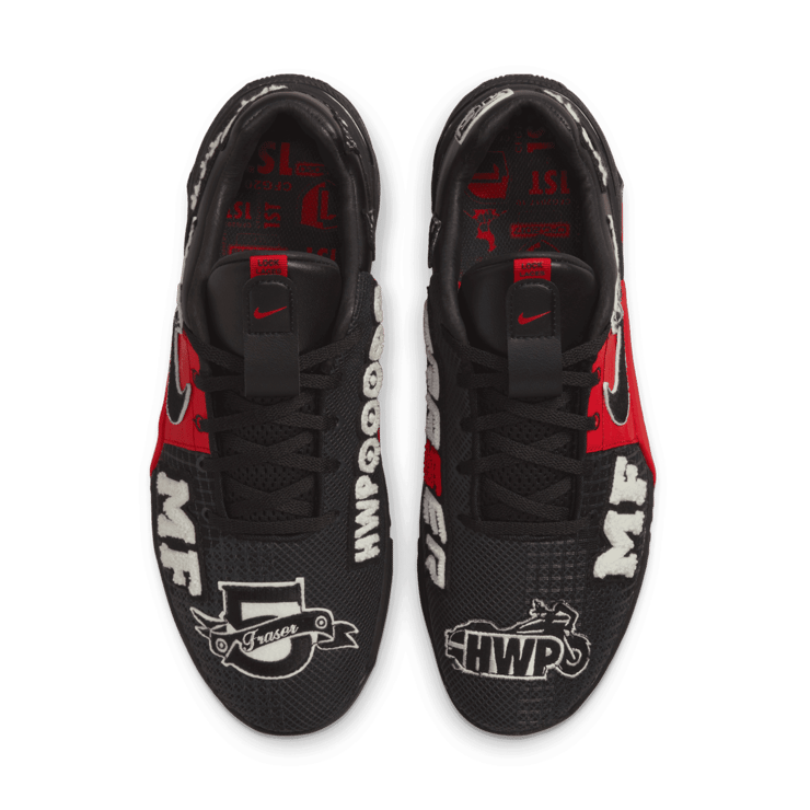 Nike Metcon 8 MF Mat Fraser Black Red Angle 1