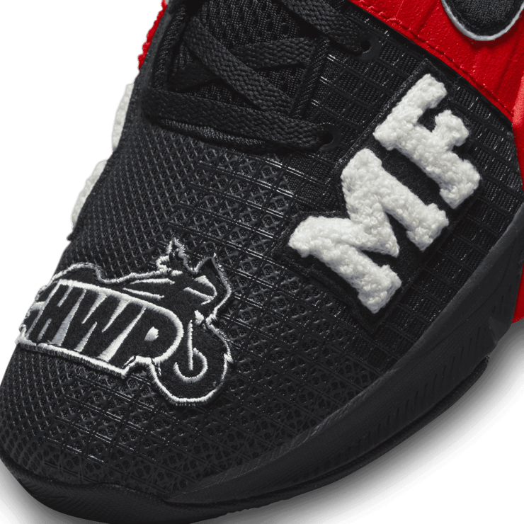 Nike Metcon 8 MF Mat Fraser Black Red Angle 4