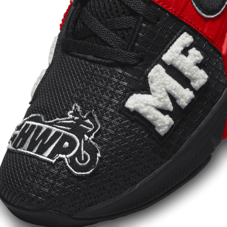 Nike Metcon 8 MF Mat Fraser Black Red Angle 4