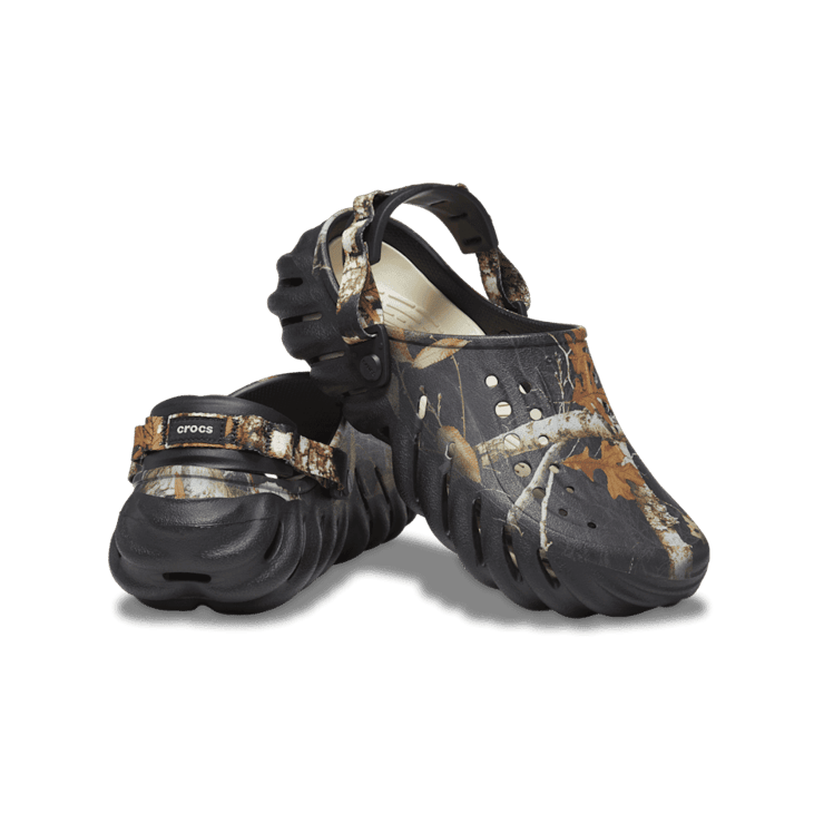 Crocs Echo Clog RealTree Edge (Black) Angle 0