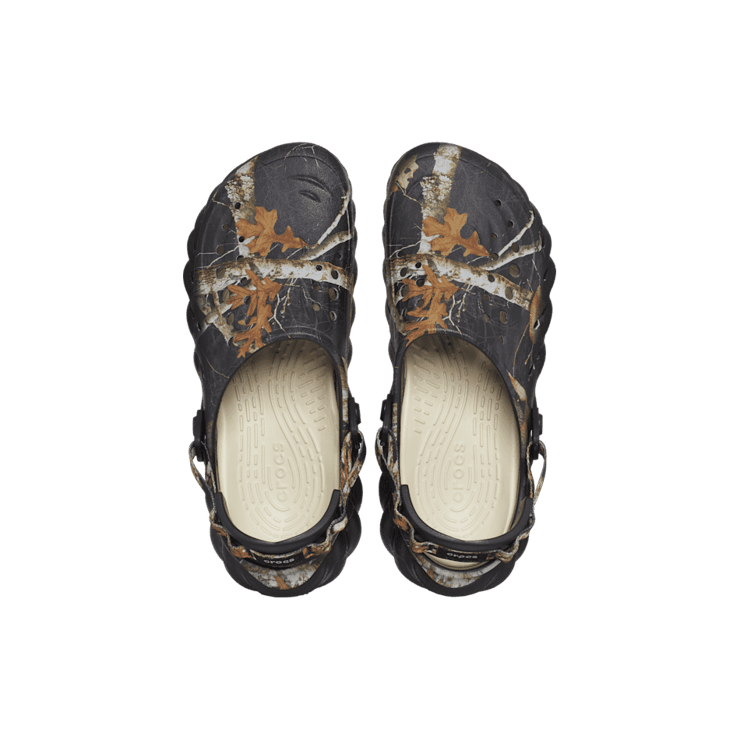 Crocs Echo Clog RealTree Edge (Black) Angle 1