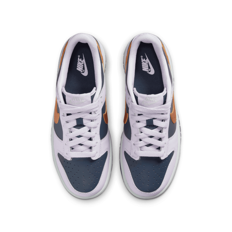 Nike Dunk Low SE Copper Swoosh (GS) Angle 1