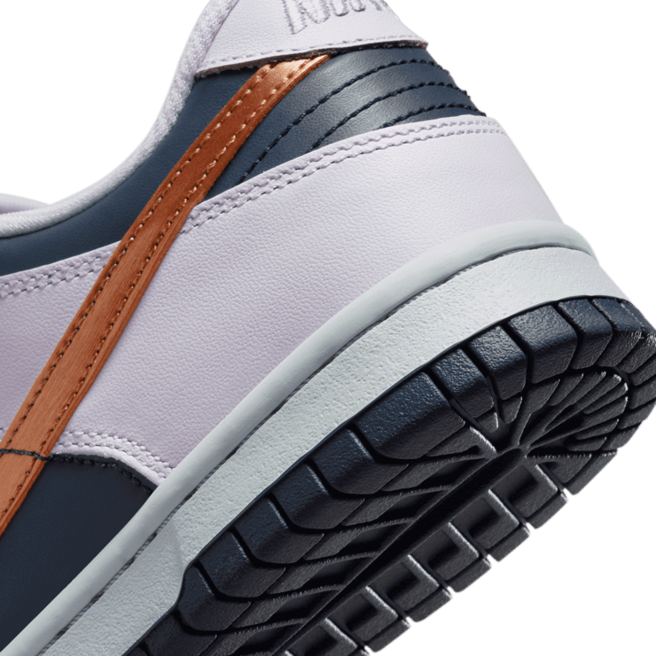 Nike Dunk Low SE Copper Swoosh (GS) Angle 5