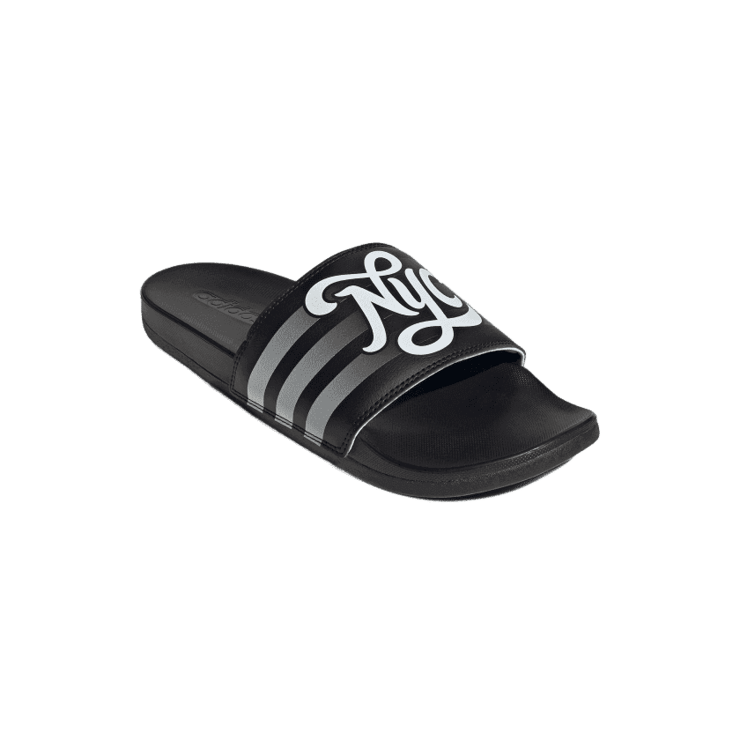 adidas Adilette Comfort Sandals Core Black Angle 3