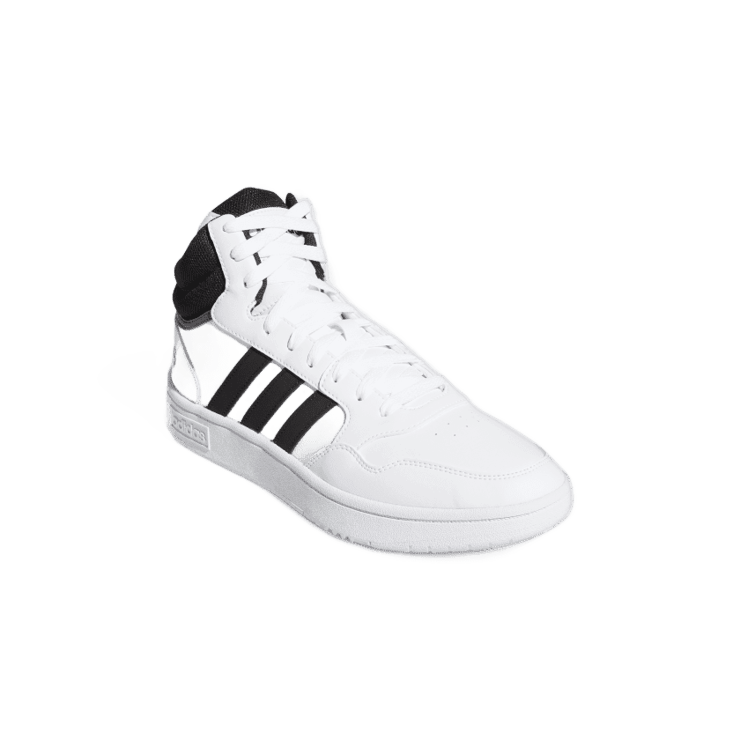 adidas Hoops 3.0 Mid Classic Vintage Shoes Core Black Angle 2