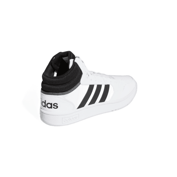 adidas Hoops 3.0 Mid Classic Vintage Shoes Core Black Angle 3