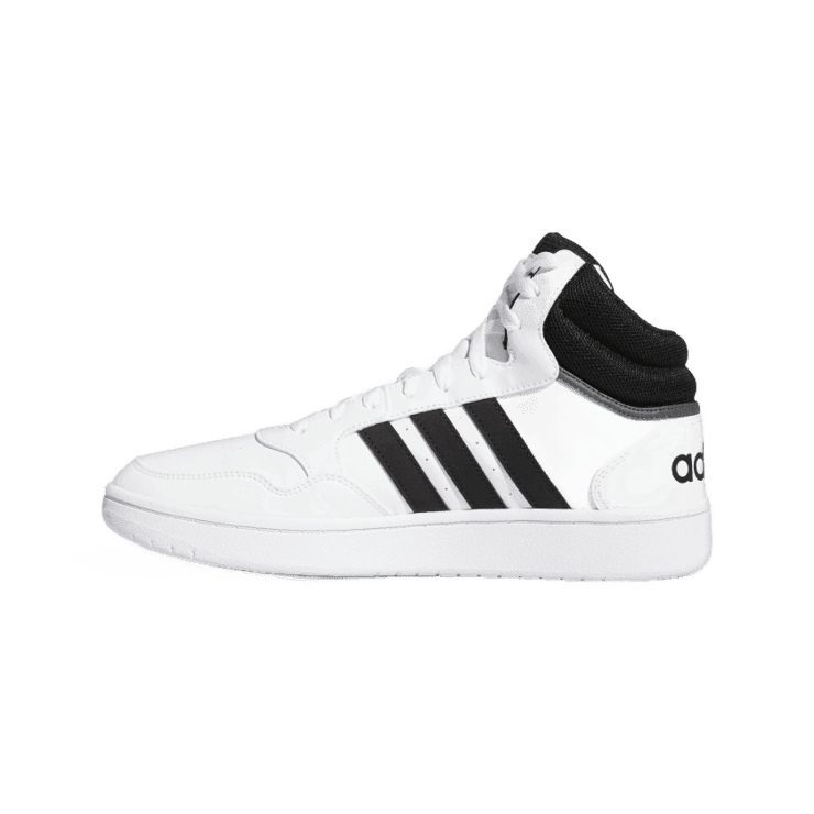 adidas Hoops 3.0 Mid Classic Vintage Shoes Core Black Angle 4