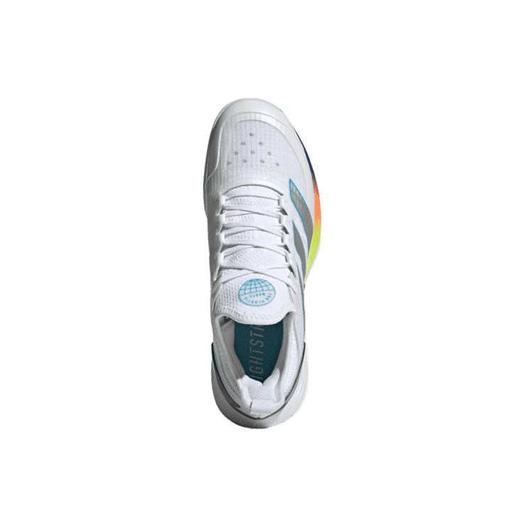 adidas Adizero Ubersonic 4 Tennis Shoes Cloud White Angle 0