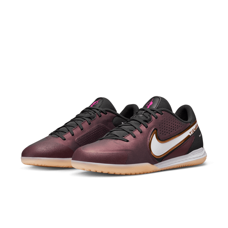 Nike React Tiempo Legend 9 Pro IC Indoor/Court Soccer Shoes Angle 2