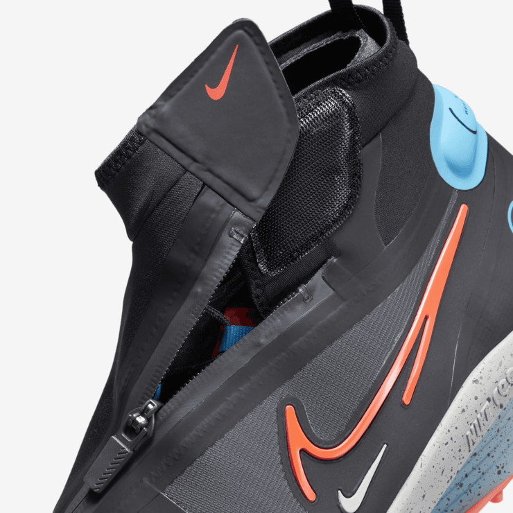 Nike Air Zoom Infinity Tour 2 Shield Weatherized Golf Shoes (Wide) Angle 7