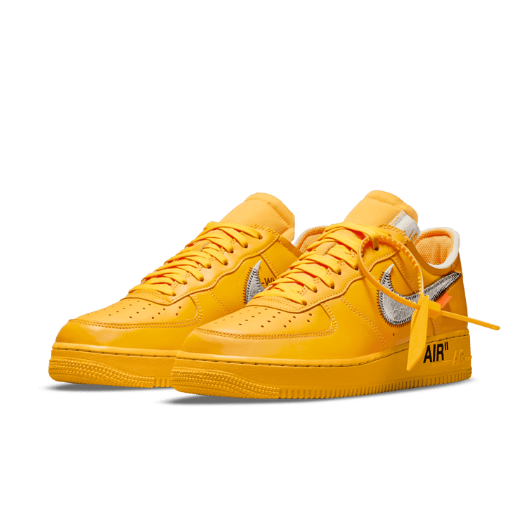 Nike Air Force 1 Low OFF-WHITE Lemonade Angle 2