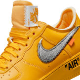Nike Air Force 1 Low OFF-WHITE Lemonade Angle 6