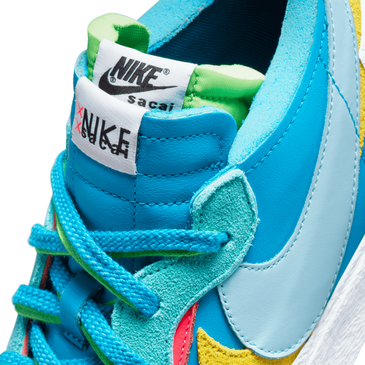 Nike Blazer Low sacai KAWS Neptune Blue Angle 6