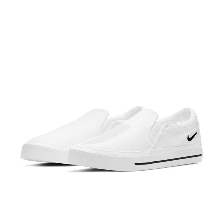 Nike Court Legacy Slip On in White CW6540 100 Release Info