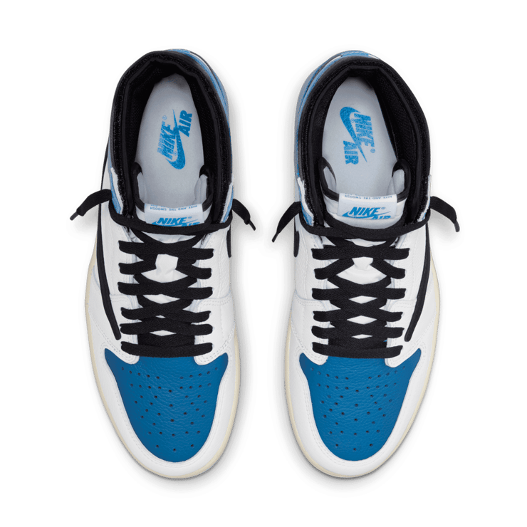 Jordan 1 High fragment design x Travis Scott Angle 1