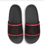 Nike Offcourt (Ohio State) Slides Angle 1