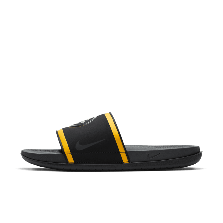 Nike Offcourt (NFL Pittsburgh Steelers) Slides Angle 0