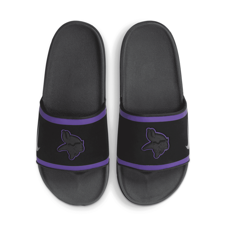 Nike Offcourt (NFL Minnesota Vikings) Slides Angle 3