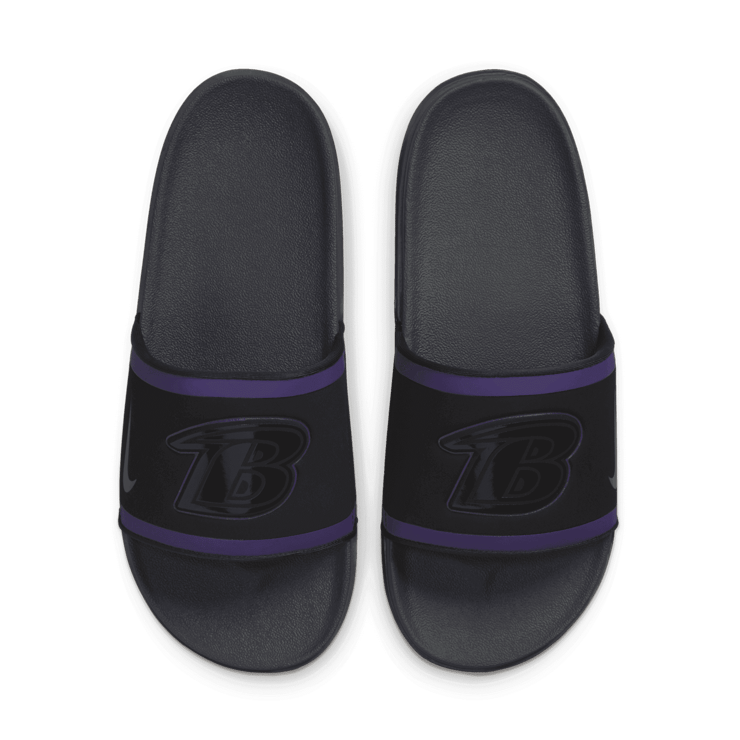 Nike Offcourt (NFL Baltimore Ravens) Slides Angle 2