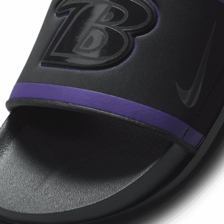 Nike Offcourt (NFL Baltimore Ravens) Slides Angle 3